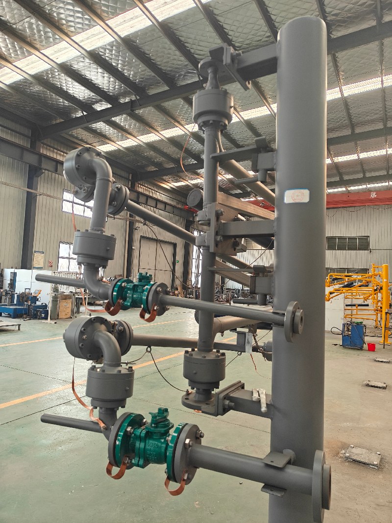 液氯、氫氟酸、無水氫氟酸等帶泄漏預(yù)警鶴管